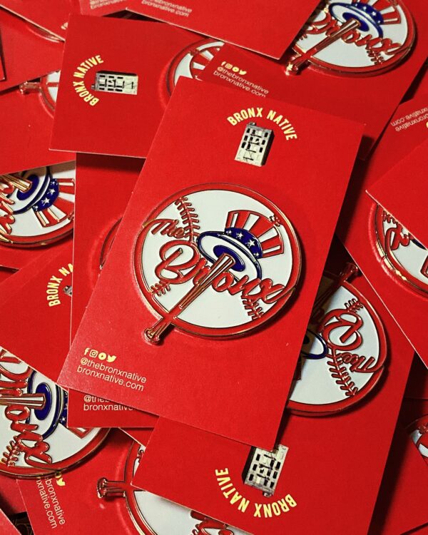 The Bronx Yankee Pin