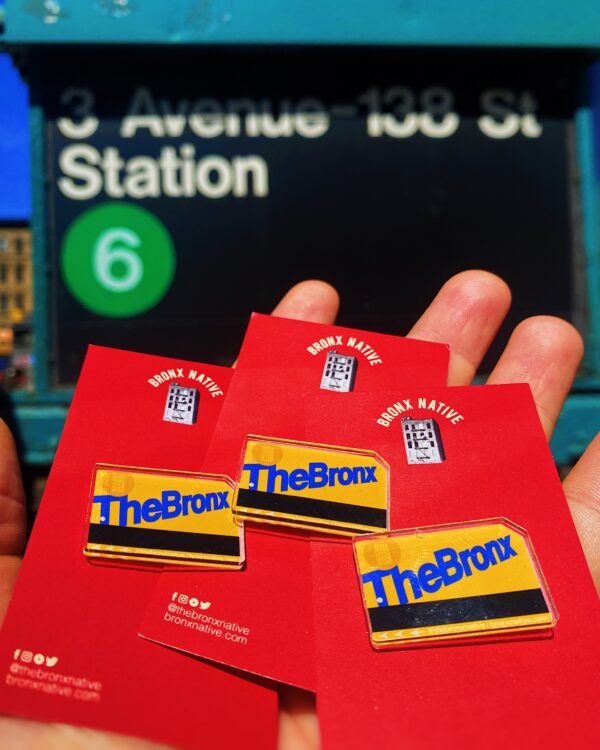 The Bronx Metrocard Pin