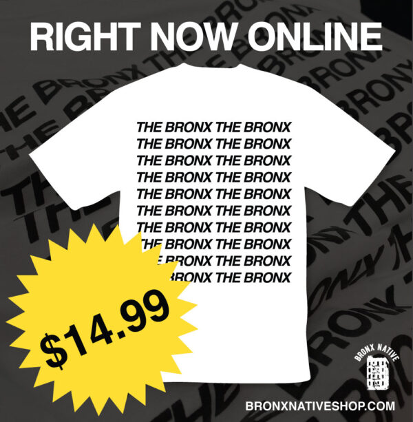 The Bronx The Bronx White Tee (Puff Ink)